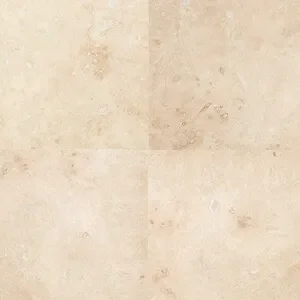 Ivory Travertine Tiles Indoor Filled and Honed