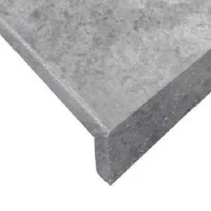 Pearl Grey Drop Face Pool Coping Tiles grey tiles dark tiles black tiles