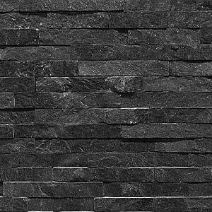 Black ebony stone wall cladding tiles natural stone tiles water feature stone tiles fireplace stone tiles