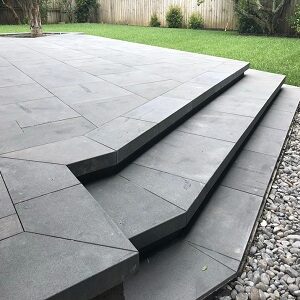 Chinese bluestone pavers and tiles steps by stone pavers