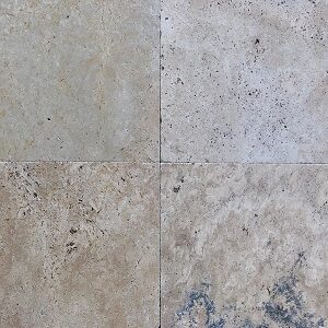 Classic travertine tiles and pavers
