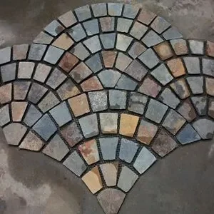 Kakadu cobblestones fan pattern