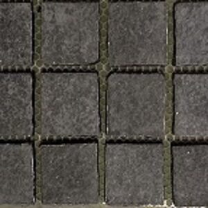 Midnight exfoliated black tiles and pavers