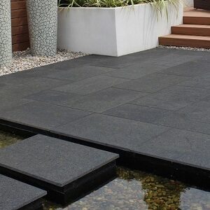 Midnight granite grey tiles and pavers black tiles black pavers dark tiles outdoor tiles outdoor pavers