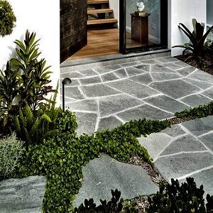Midnight grey granite crazy paving pavers and tiles grey crazy paving outdoor pavers driveway pavers and tile