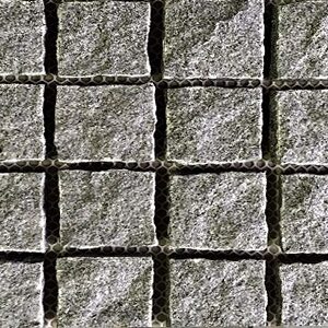 Raven natural split cobblestone pavers and tiles