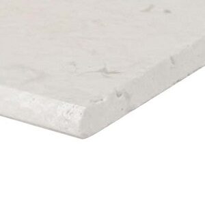Shell white Limestone bullnose pool coping tiles white pool coping tiles round edge coping