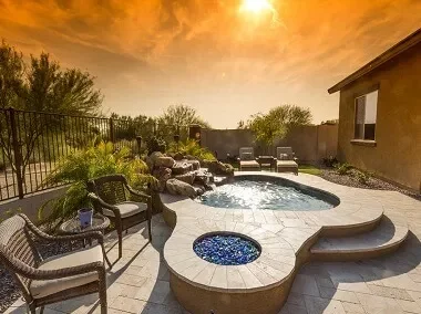 Travertine pool tiles and travertine pool coping tiles pavers