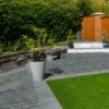 Grey Natural Split Cobblestones on Mesh Sheets - Image 3