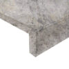 Silver Travertine Drop Down Pool Coping- No Joins- 1 Solid piece of Stone Premium Grade